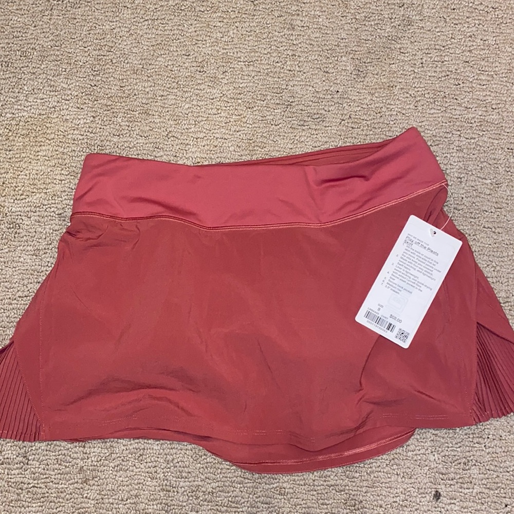 Brand new pink Lululemon skort!